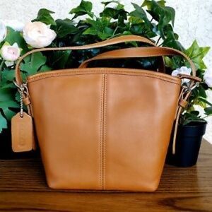 Vintage Coach 4107 Mini Basket Bag